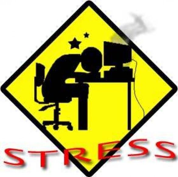 a stressz, mint a férfi potencia csökkenésének oka